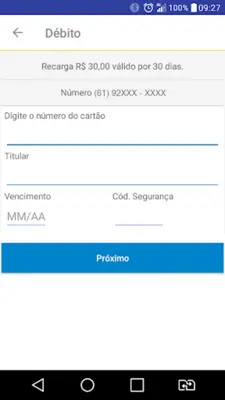 Correios Celular android App screenshot 1